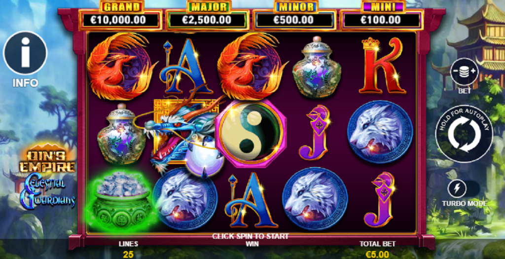 Qin's Empire: Celestial Guardians online slot