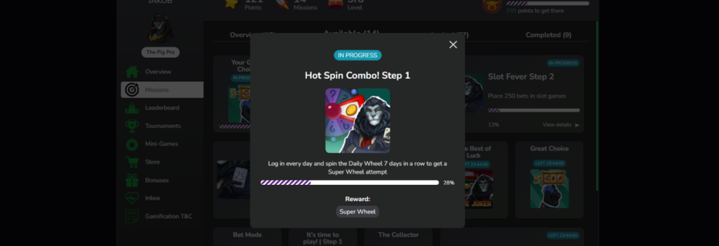 cryptoleo daily spin
