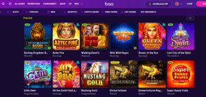 Online slots at BAO Casino