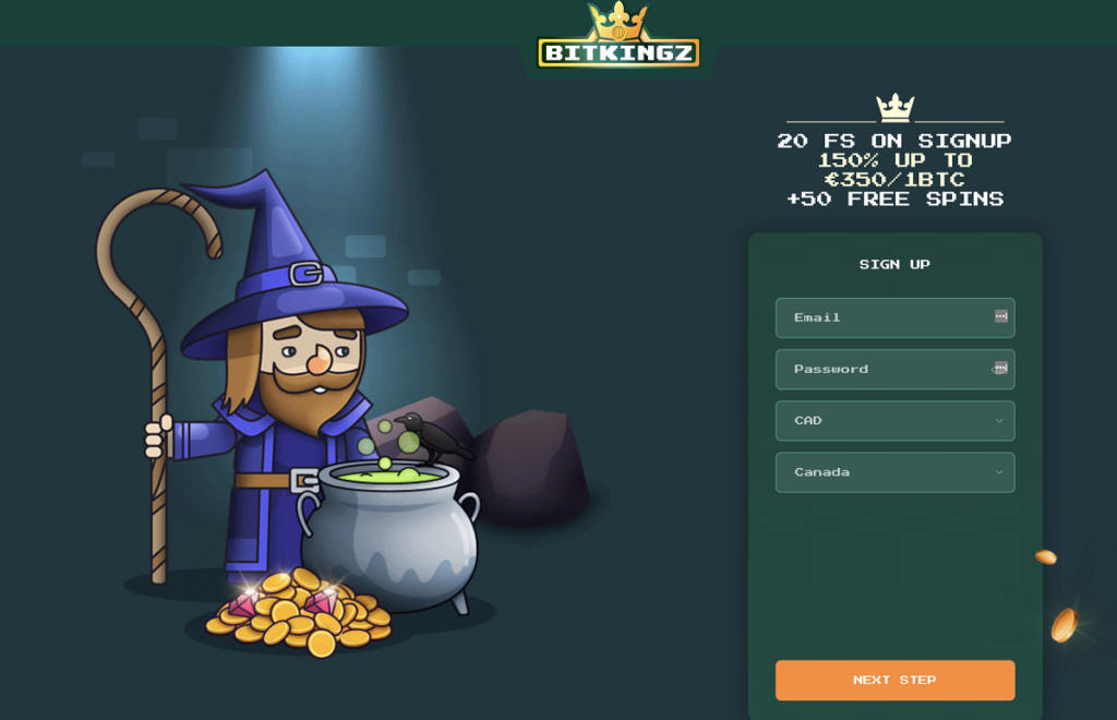 Bitkingz Casino: 20 Free Spins No Deposit Bonus!