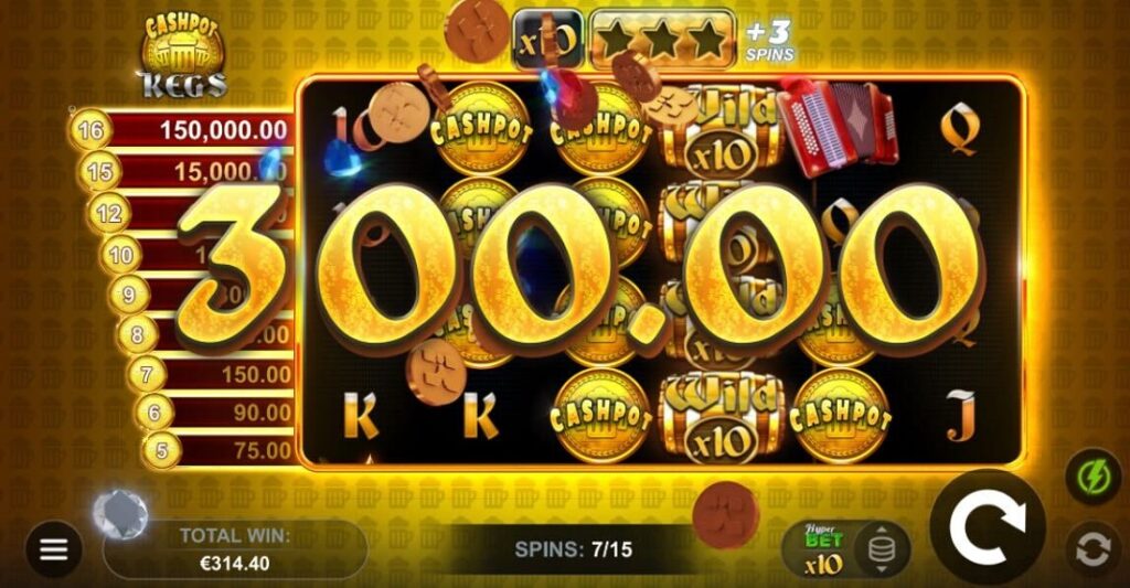 cashpot kegs online slot