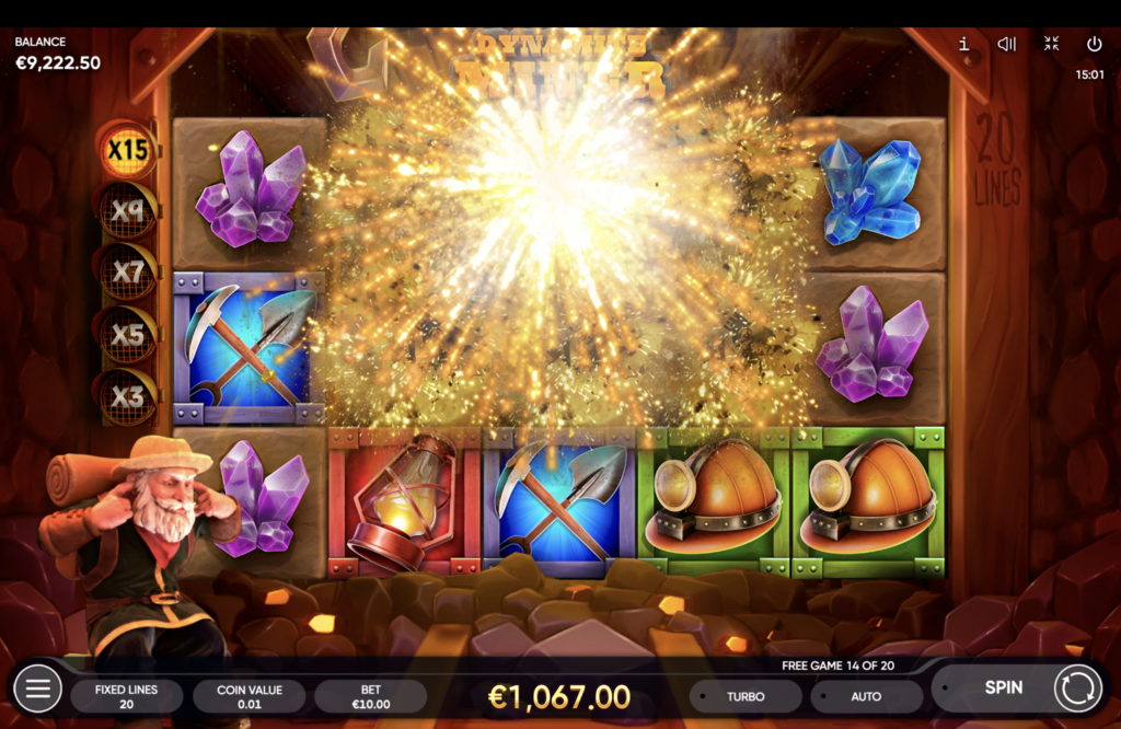 dynamite miner online slot