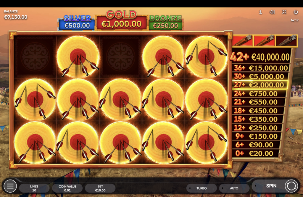 mongol treasures 2 hold and win slot