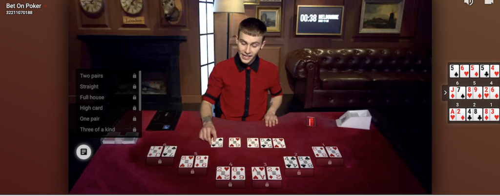 bet on poker full screen