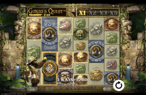 gonzo's quest megaways online slot