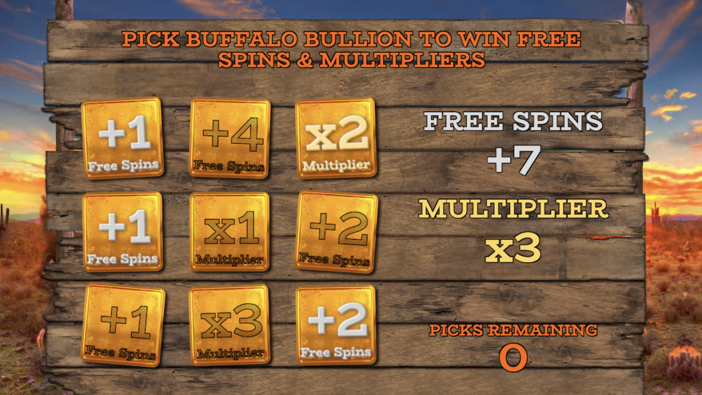 great white buffalo free spins