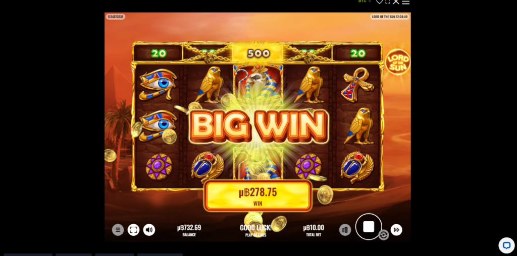 Lord of the Sun Slot from Platipus