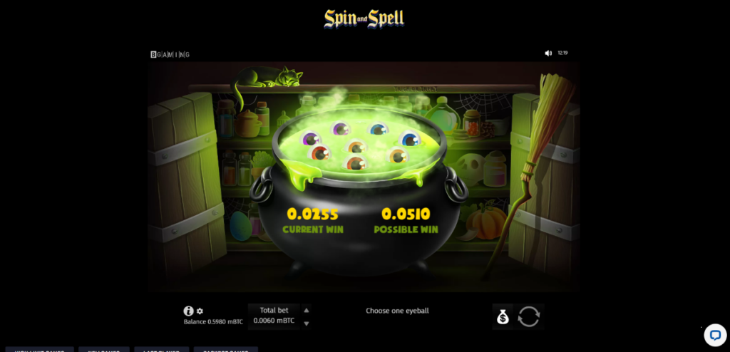 Spin and Spell Slot