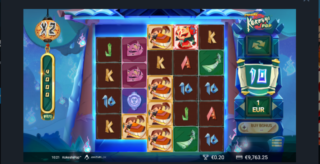 KokeshiPop™ Slot from AvatarUX