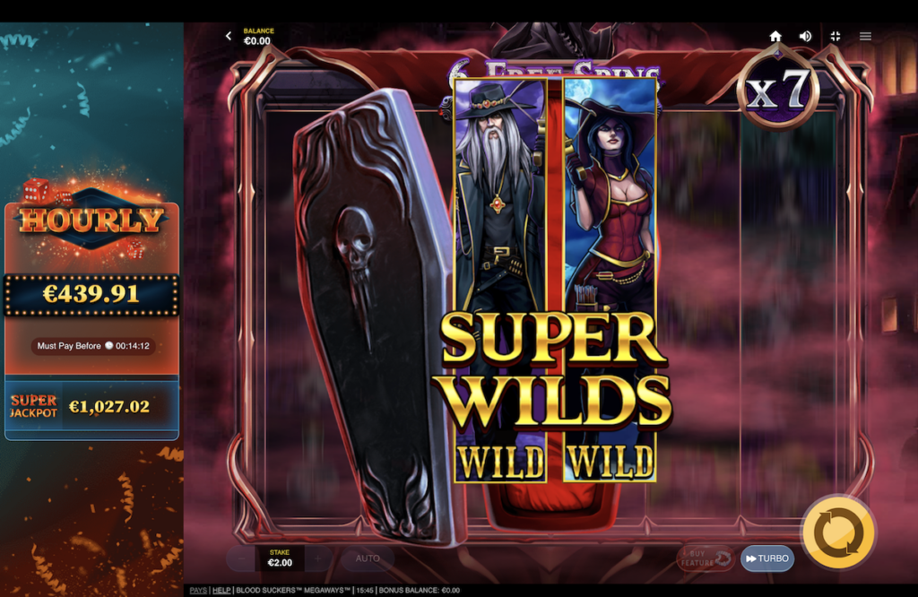 blood suckers megaways online slot