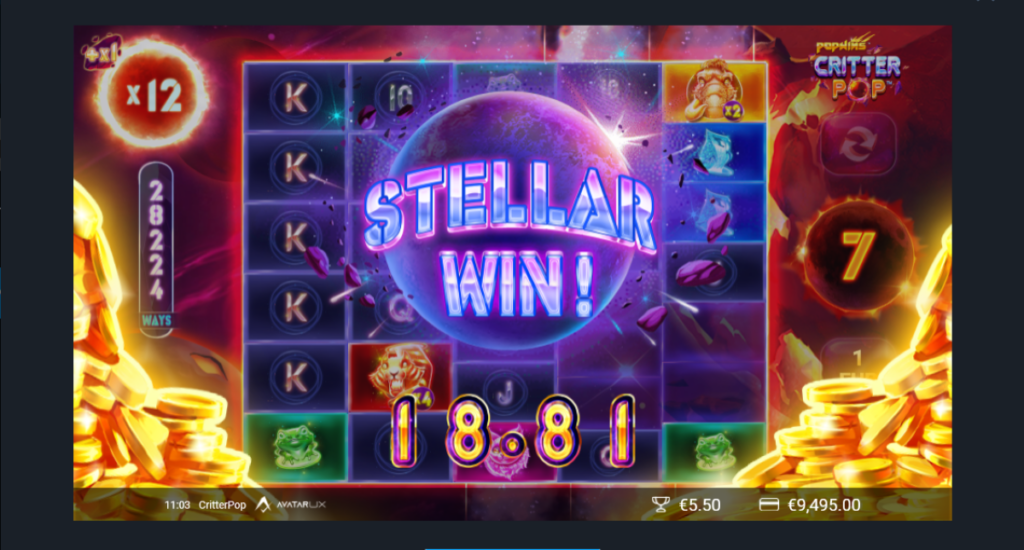 CritterPop™ Slot from AvatarUX