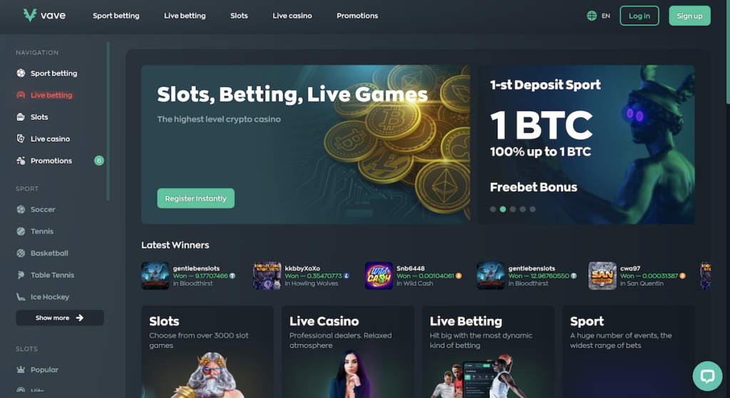 best casino online vip