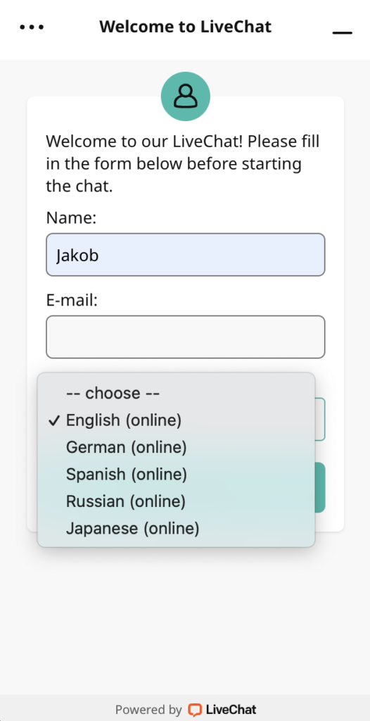 customer support languages
