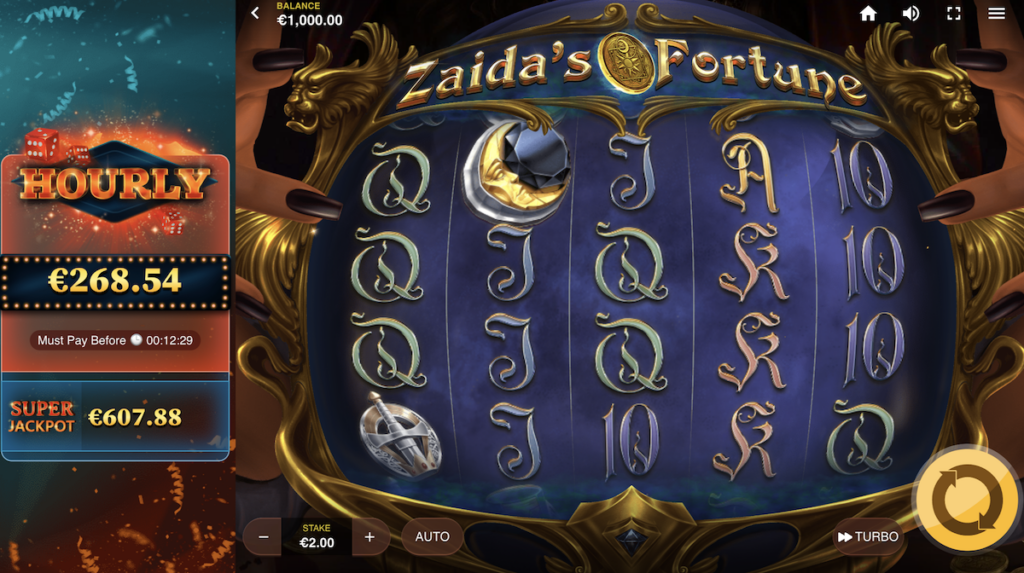 Zaidas fortune slot game