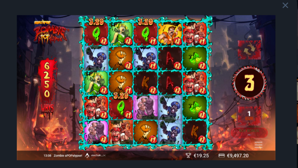 Zombie aPOPalypse™ Slot from AvatarUX