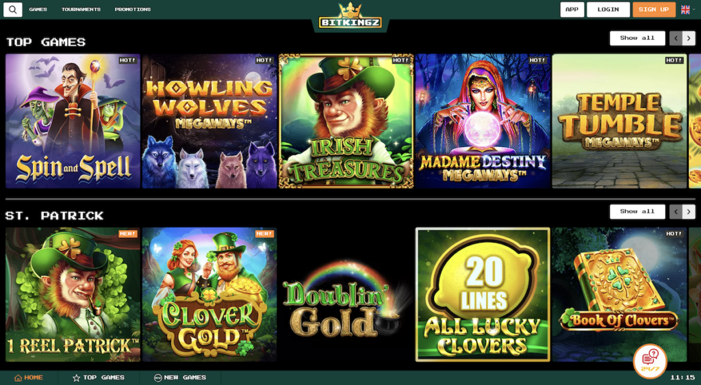 bitkingz home page