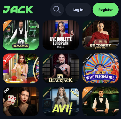 popular live dealer games
