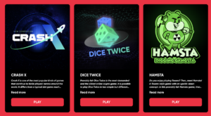 featured turbo games on website