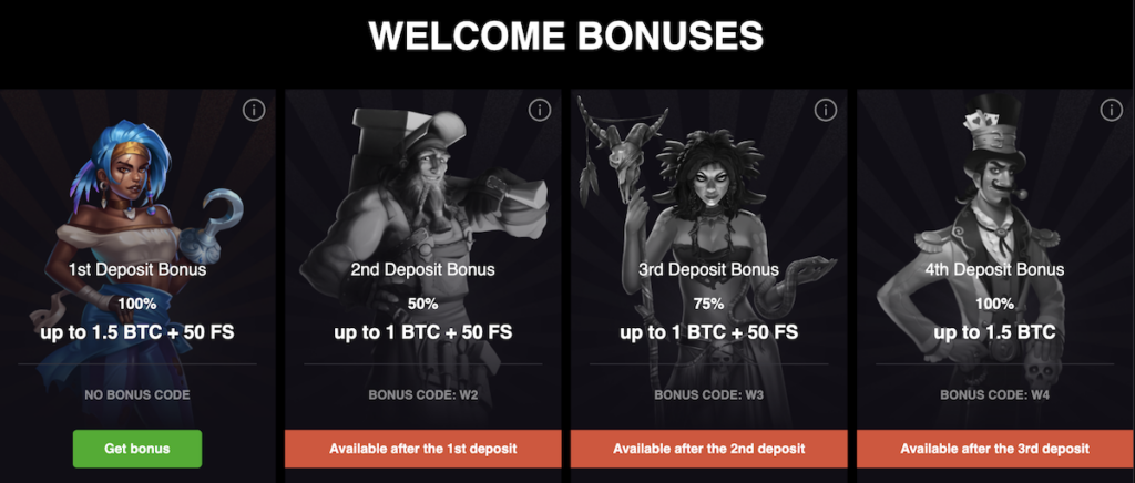 welcome bonus