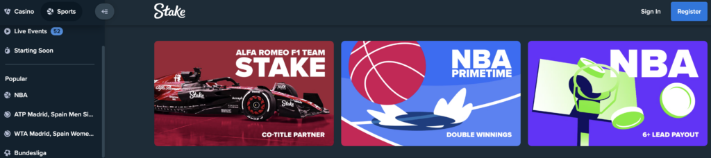Go nuts with Stake.com