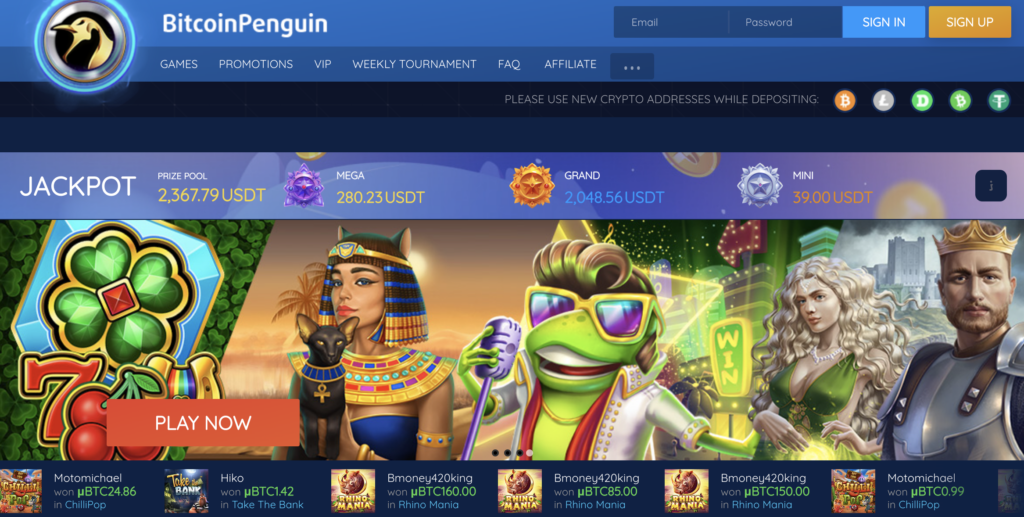 Welcome to the Bitcoin Penguin party