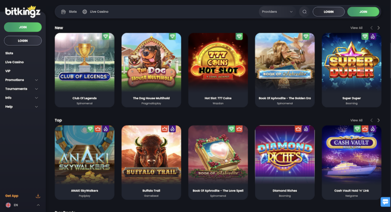 Bitkingz Slot Games 🎰 Play best online slot games