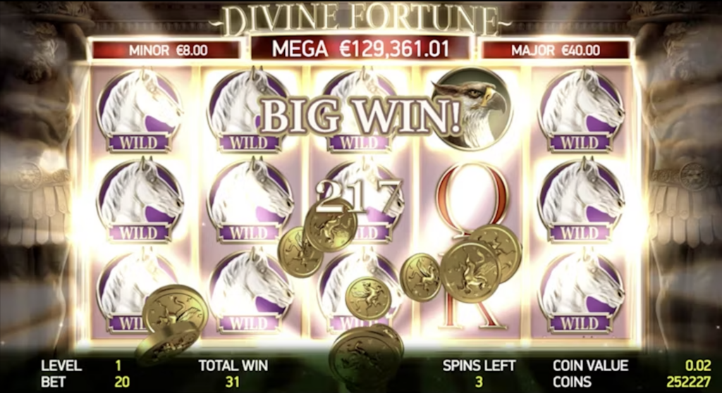 Divine Fortune Slot from NetEnt