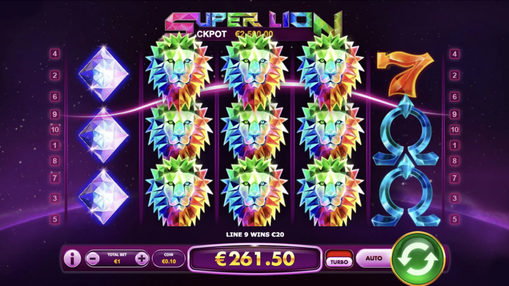 Super Lion Slot from Playtech