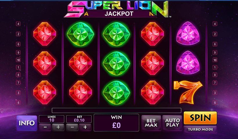 Super Lion Slot from Playtech