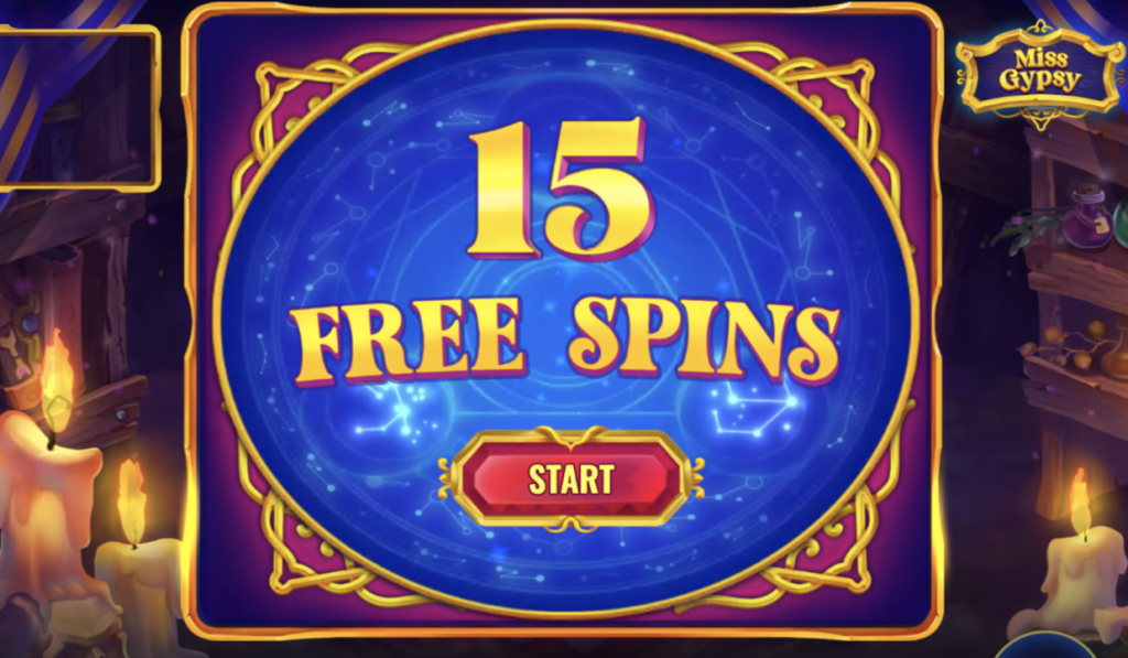 15 Free Spins coming right up