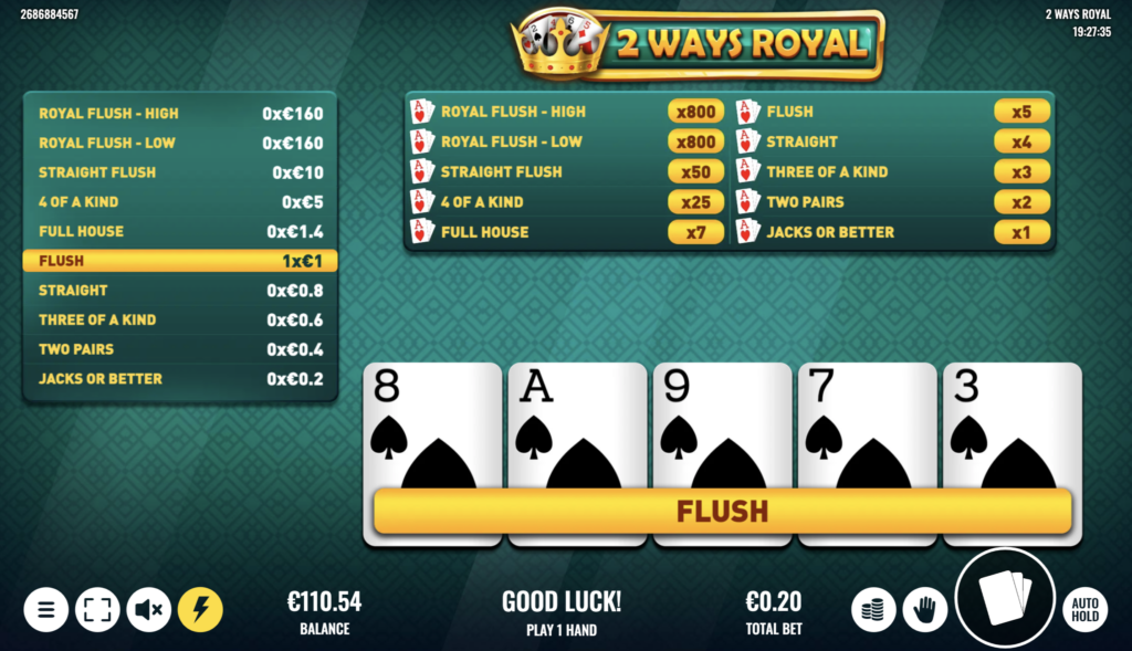 A nice flush