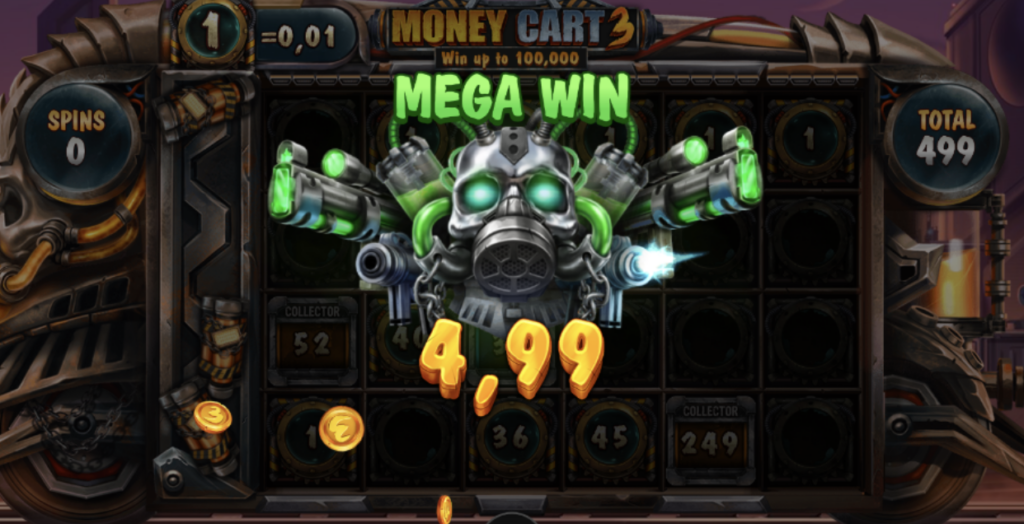 Does it feel safe to land a Mega Win?