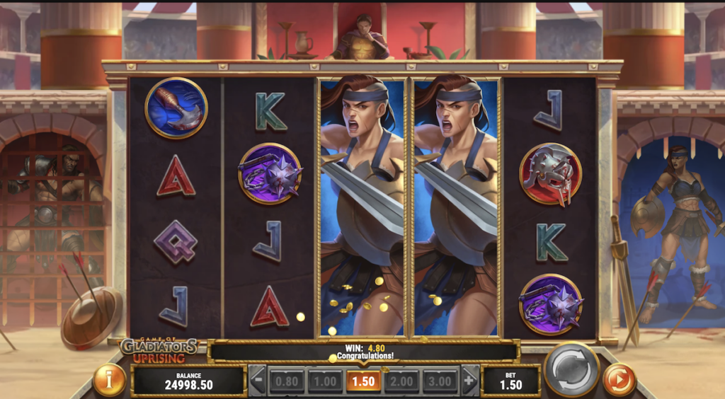 Game of Gladiators Uprising online slot