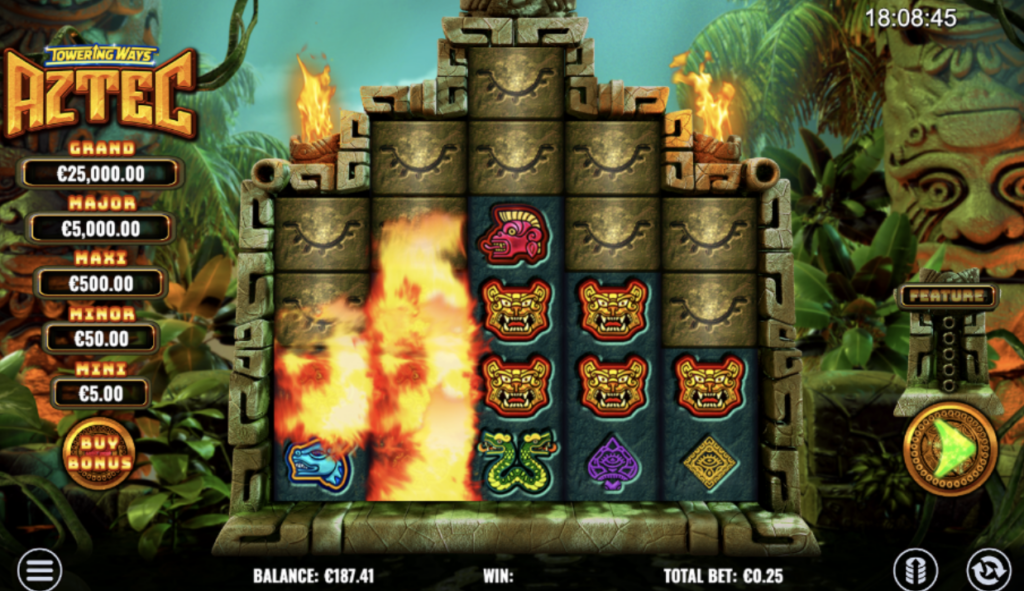Towering Ways Aztec slot