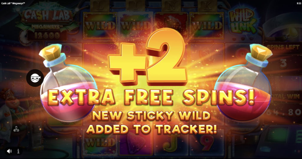 Cash Lab Megaways free spins game