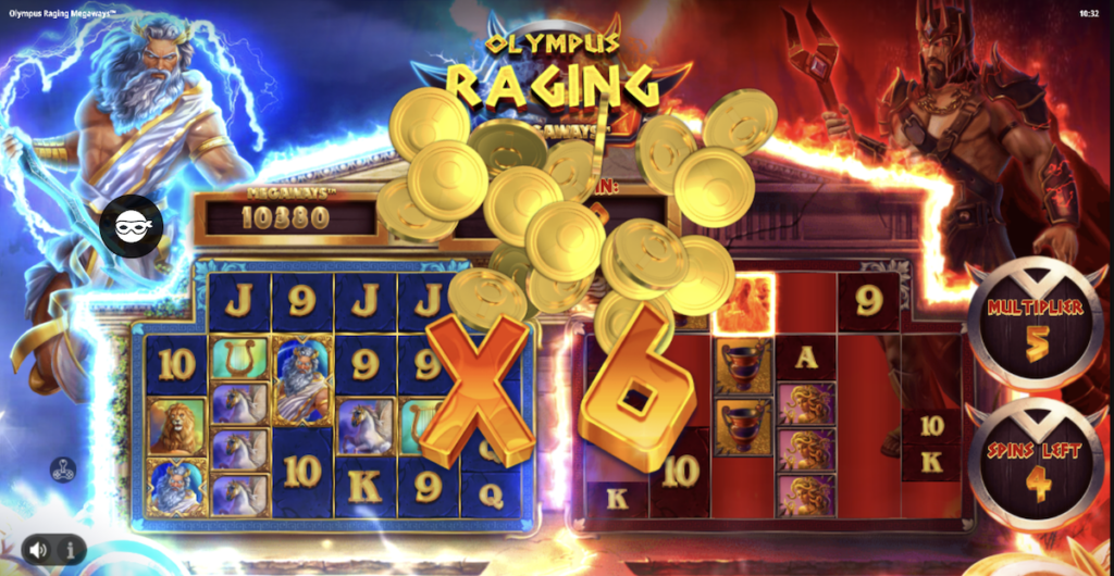 Olympus Raging Megaways online slot