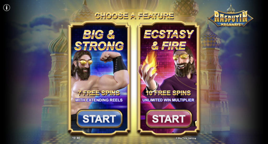 Rasputin Megaways free spins
