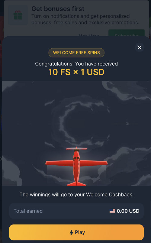 free spins on aviator by spribe