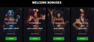 Mirax Casino Welcome Bonus