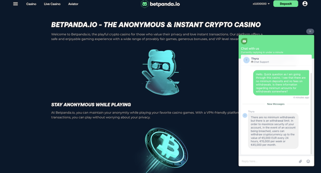 Betpanda.io Casino Review | Get a 100% Bonus Up to 1 BTC