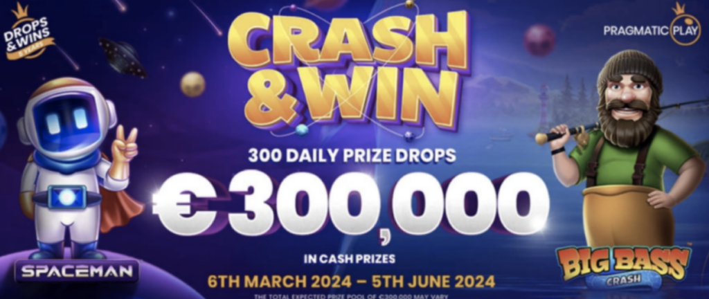 €300,000 Pragmatic Play Crash & Win