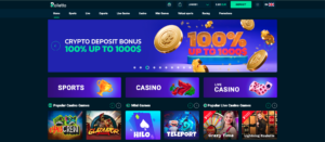 Rolletto Casino Lobby