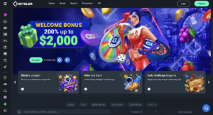bitsler casino home page