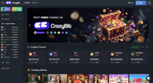 crazybit casino home page