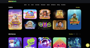 velobet casino games