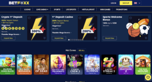 betfoxx casino home page