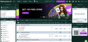 Spinbetter Homepage