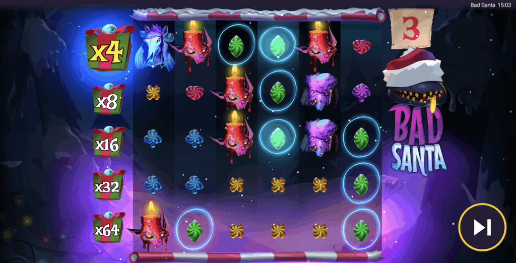 bad santa online slot