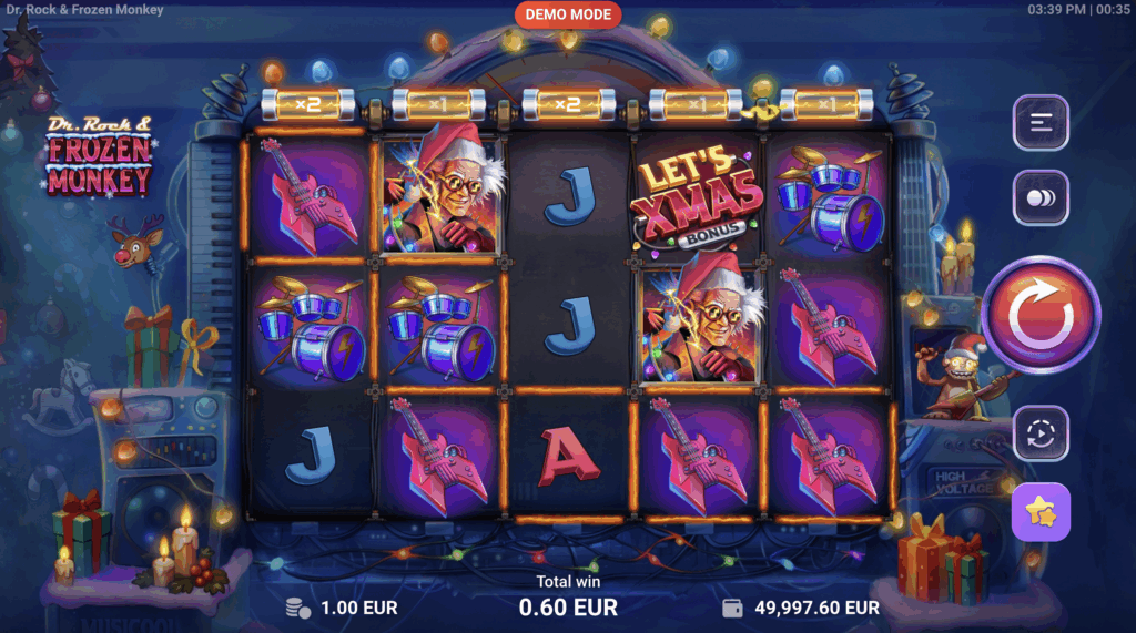 Dr Rock & Frozen Monkey online slot