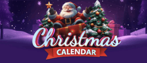 christmas calendar promo banner for winz.io